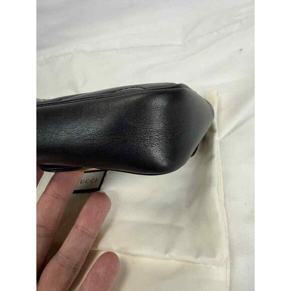 Gucci GG Marmont Matelassé Super Mini Chain Crossbody Bag SPB-TS 351756 - Picture 7 of 15